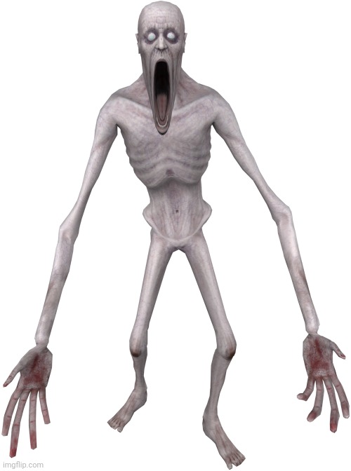SCP-096 Rage | image tagged in scp-096 rage | made w/ Imgflip meme maker