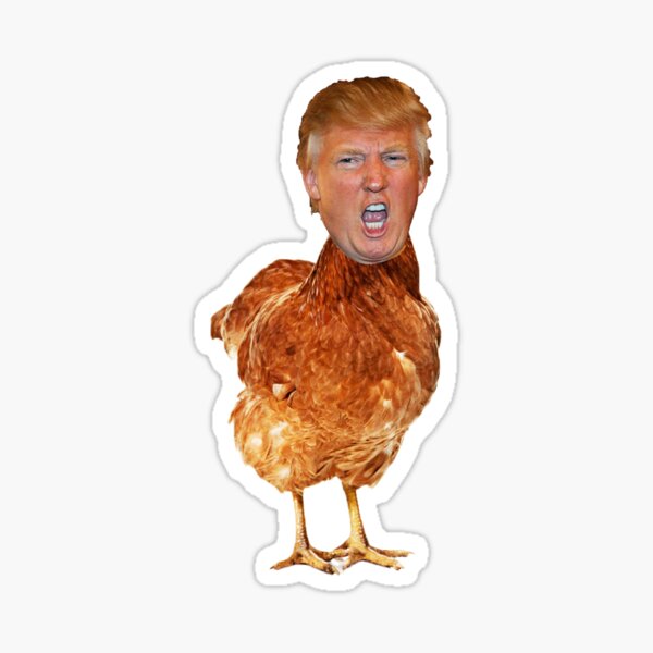 Chicken Trump Blank Meme Template