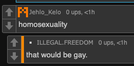 that would be gay Blank Meme Template