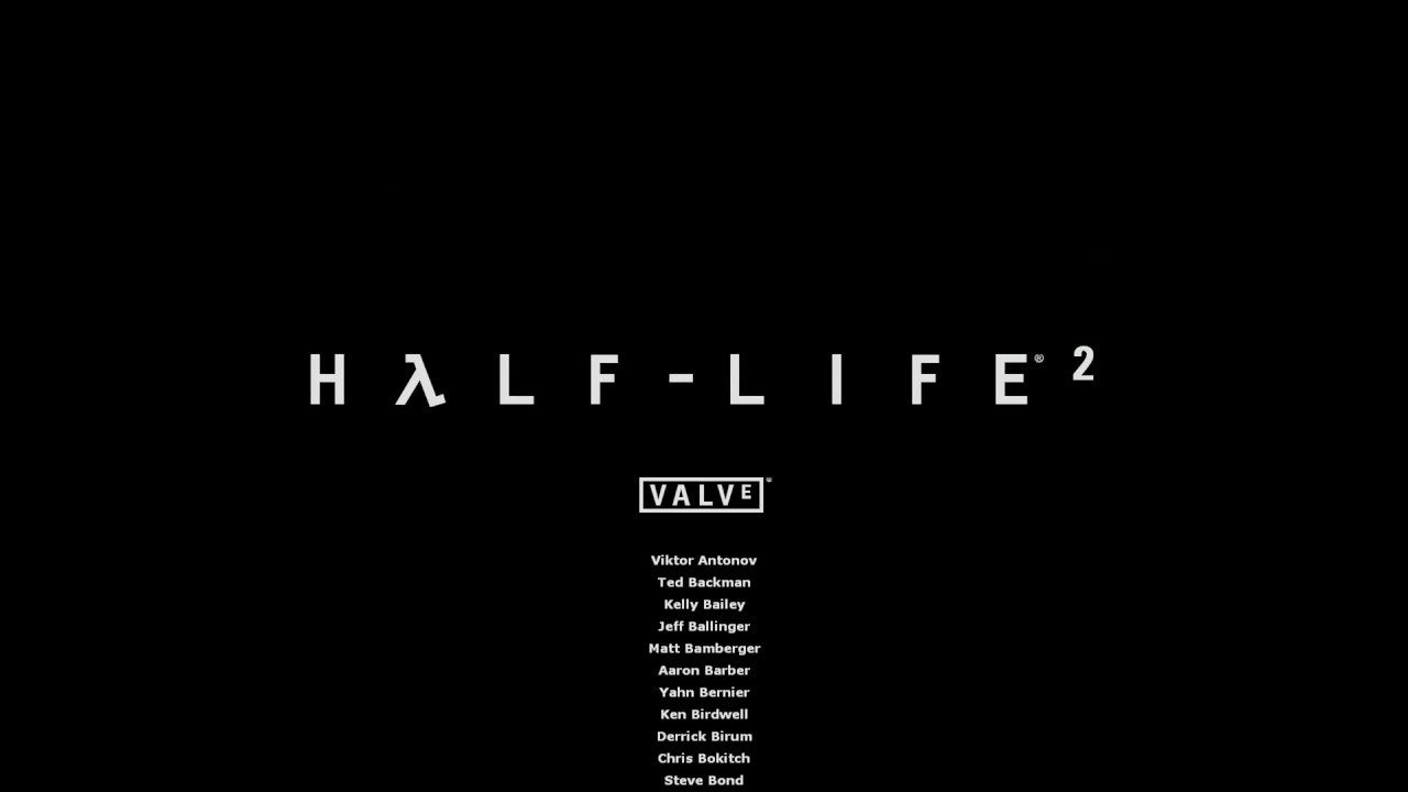 Half-Life 2 credits Blank Meme Template