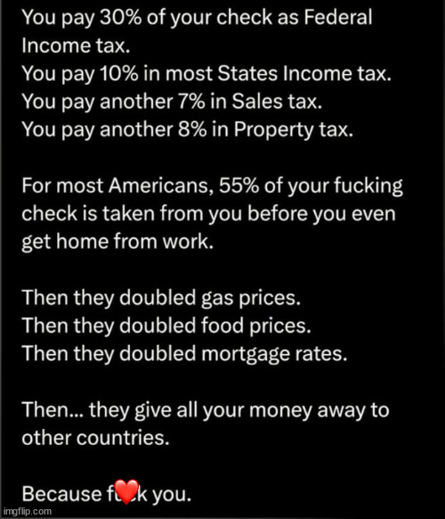 What you get with the status quo | image tagged in it is rigged,against low and middle class america | made w/ Imgflip meme maker