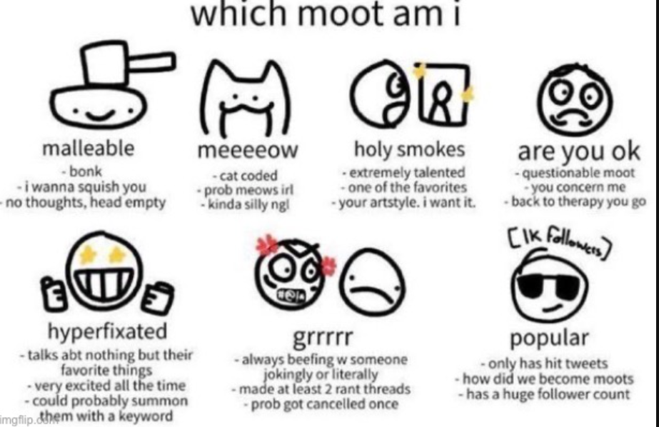 High Quality which moot am i Blank Meme Template