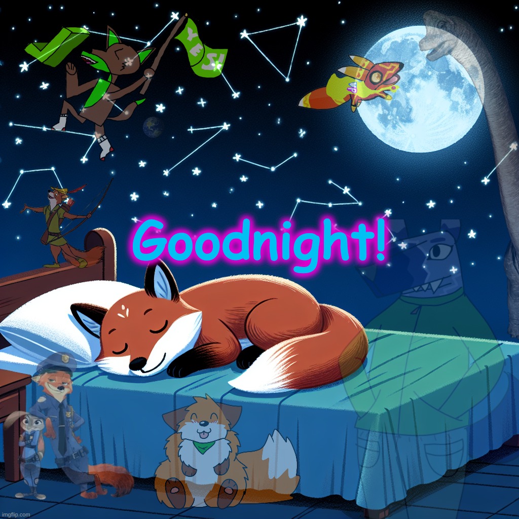 Going to bed now, goodnight! | Goodnight! | made w/ Imgflip meme maker