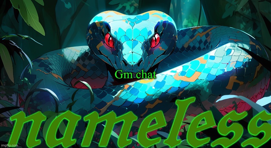 nameless announcement template | Gm chat | image tagged in nameless announcement template | made w/ Imgflip meme maker