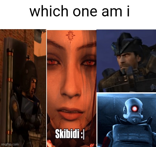 Yall so. | which one am i | image tagged in blank white template | made w/ Imgflip meme maker