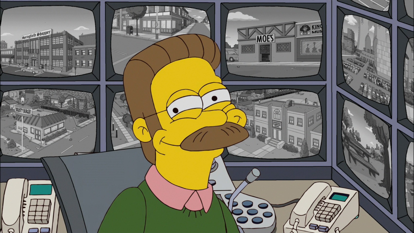 High Quality Flanders computer Blank Meme Template