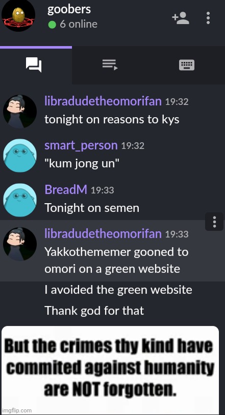 this is the convo in the hyperbeam rn | made w/ Imgflip meme maker