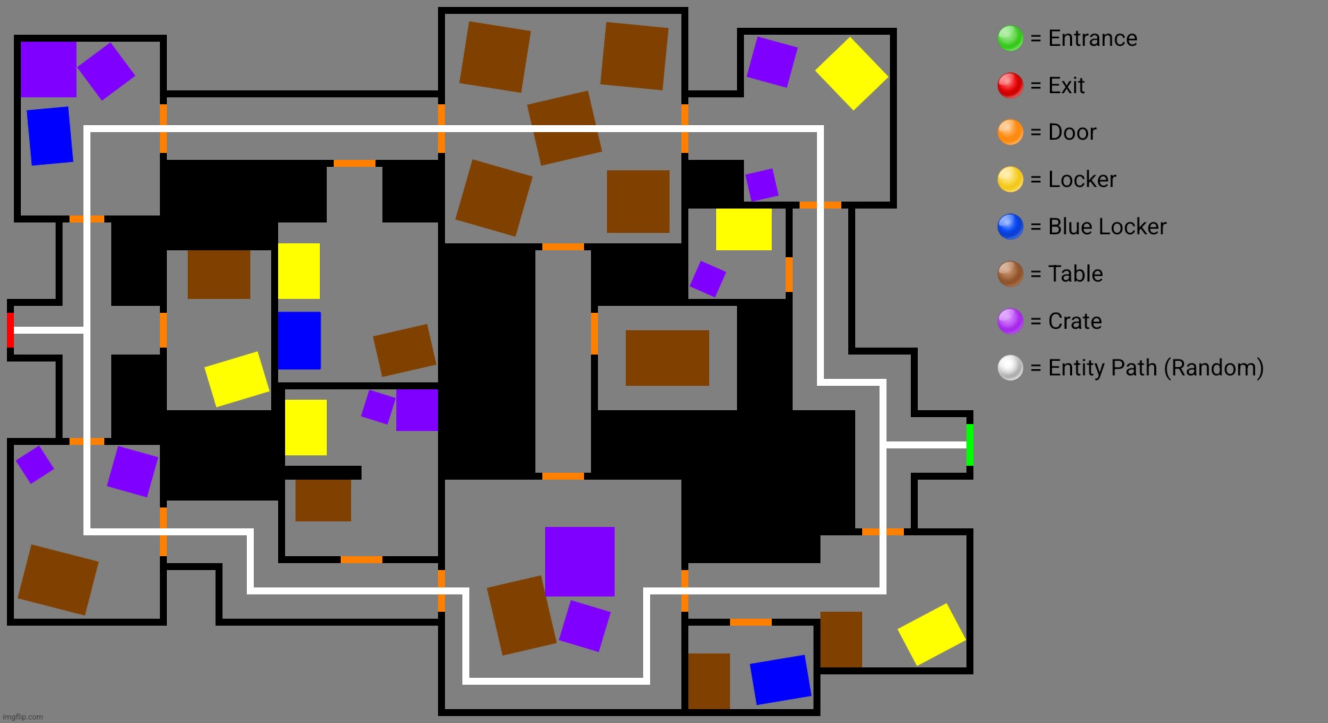 I submitted this as a room for somebody's rooms fangame lmao | made w/ Imgflip meme maker