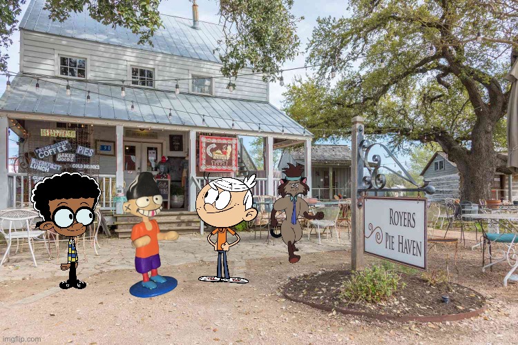 Royers Pie Haven | image tagged in lincoln loud,ed edd n eddy,the loud house,nickelodeon,80s,cartoon network | made w/ Imgflip meme maker