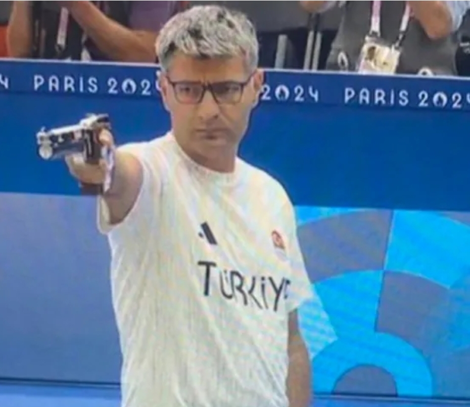 Turkish olimpic shooter Blank Meme Template