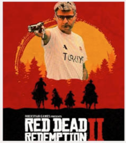 Turkish red dead redemption II Blank Meme Template