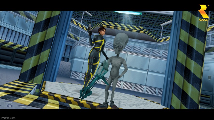 Perfect Dark Area 51 | image tagged in perfect dark area 51 | made w/ Imgflip meme maker