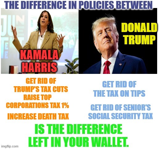 The Difference Left In Your Wallet | image tagged in memes,different,policy,difference,money,left | made w/ Imgflip meme maker