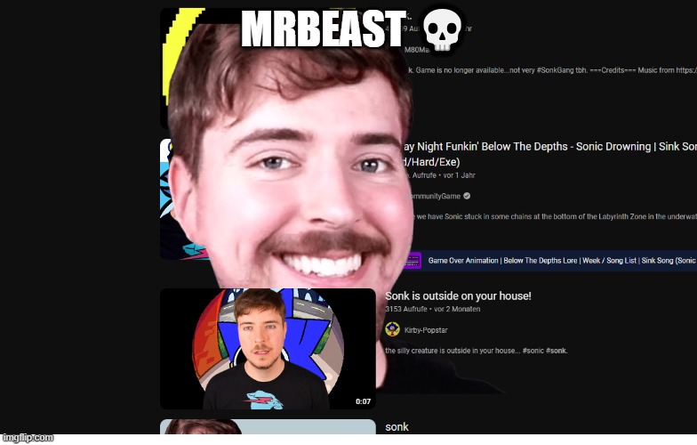 mrbeast | MRBEAST 💀 | made w/ Imgflip meme maker