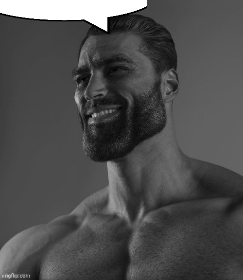 Giga Chad | image tagged in giga chad | made w/ Imgflip meme maker