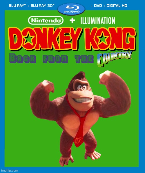 43 Years of Jumping Barrels | image tagged in transparent dvd case,donkey kong | made w/ Imgflip meme maker