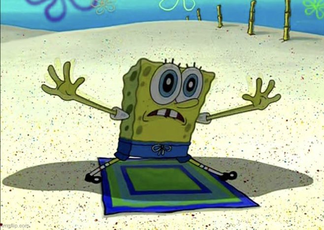 spongebob holding hands out under big shadow | image tagged in spongebob holding hands out under big shadow | made w/ Imgflip meme maker