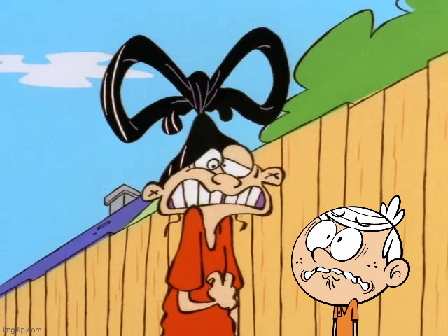 My Fair Ed: Lincoln Becomes Frightened | image tagged in ed edd n eddy,the loud house,nickelodeon,cartoon network,lincoln loud,scared | made w/ Imgflip meme maker