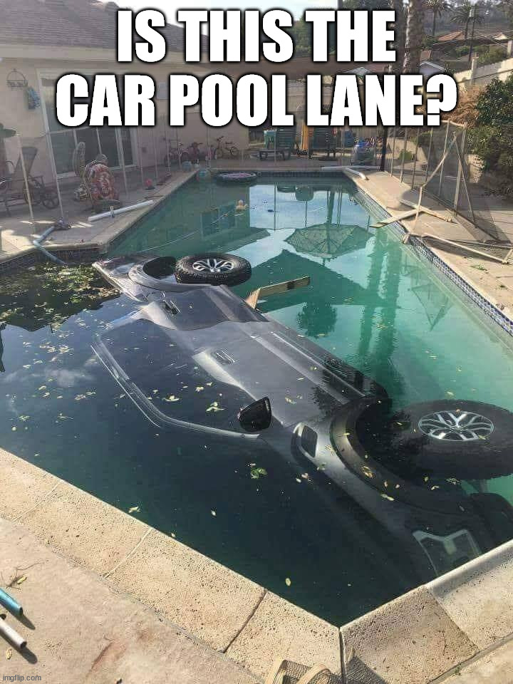 IS THIS THE CAR POOL LANE? | image tagged in eyeroll | made w/ Imgflip meme maker