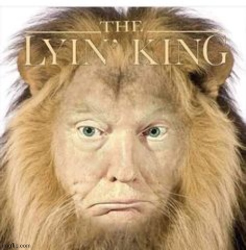 The Lyin King | image tagged in the lyin king | made w/ Imgflip meme maker