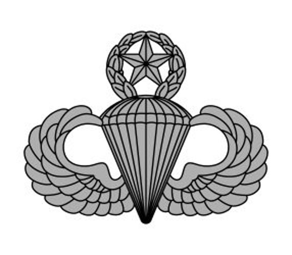 Master parachutist badge Blank Meme Template