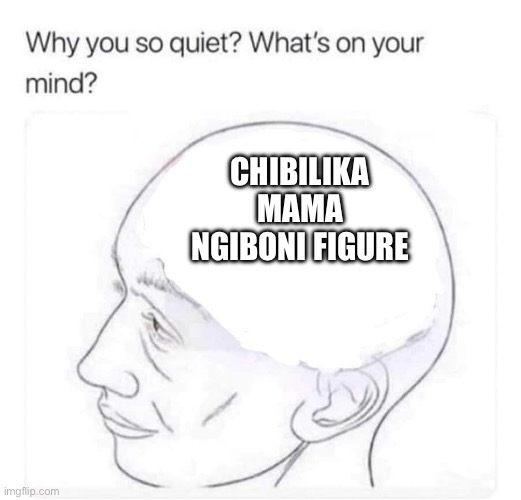 What's on your mind? | CHIBILIKA MAMA NGIBONI FIGURE | image tagged in what's on your mind | made w/ Imgflip meme maker