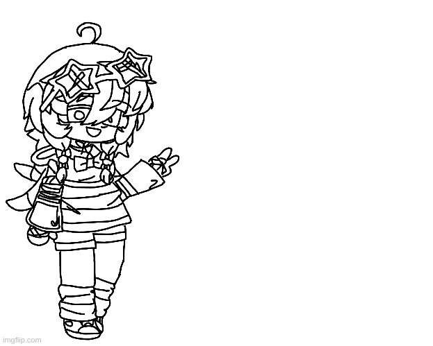 Tosti outline. Remember to give me ocs to draw. Tosti and sleepi will in next outline | made w/ Imgflip meme maker