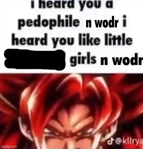 I Heard You a Pedophile | image tagged in i heard you a pedophile | made w/ Imgflip meme maker