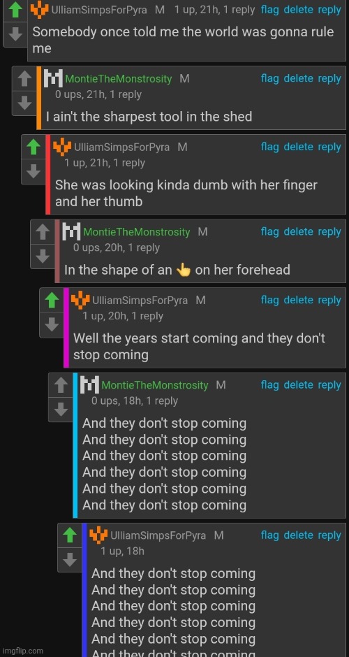 We engage in a slight amount of mild tomfoolery online | made w/ Imgflip meme maker