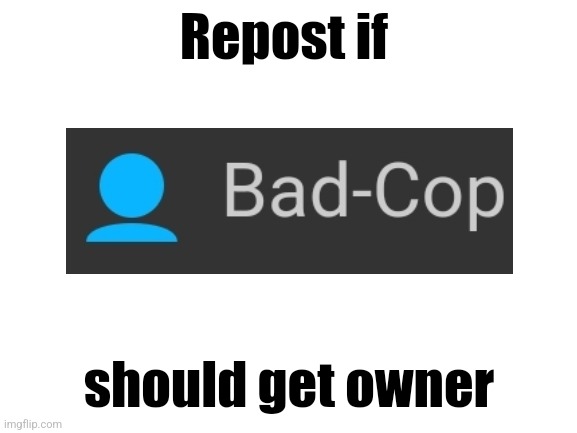 "Repost if" posts are shit. | Repost if; should get owner | image tagged in blank white template | made w/ Imgflip meme maker