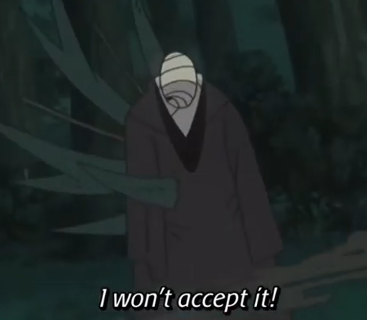 High Quality Obito Blank Meme Template