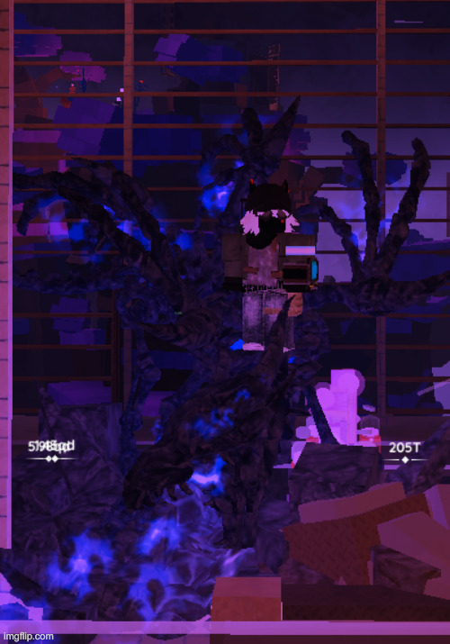 heres me and the overclocked draconic necromancy (the 1 in 657k) | made w/ Imgflip meme maker