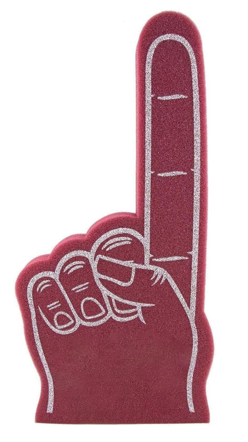 Foam Finger Blank Meme Template