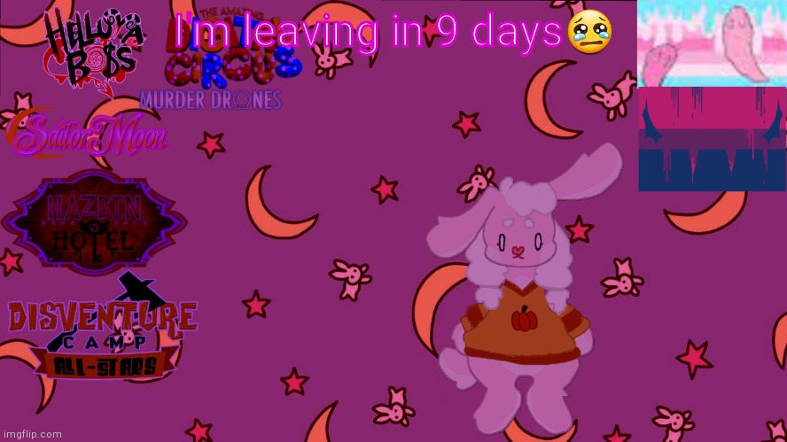 Spooky SIlv3r_Kristals temp, I'm not changing my name | I'm leaving in 9 days😢 | image tagged in spooky silv3r_kristals temp i'm not changing my name | made w/ Imgflip meme maker