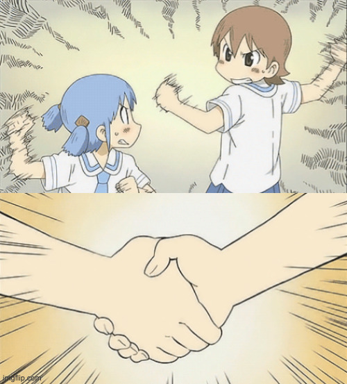 nichijou agree | image tagged in nichijou agree | made w/ Imgflip meme maker