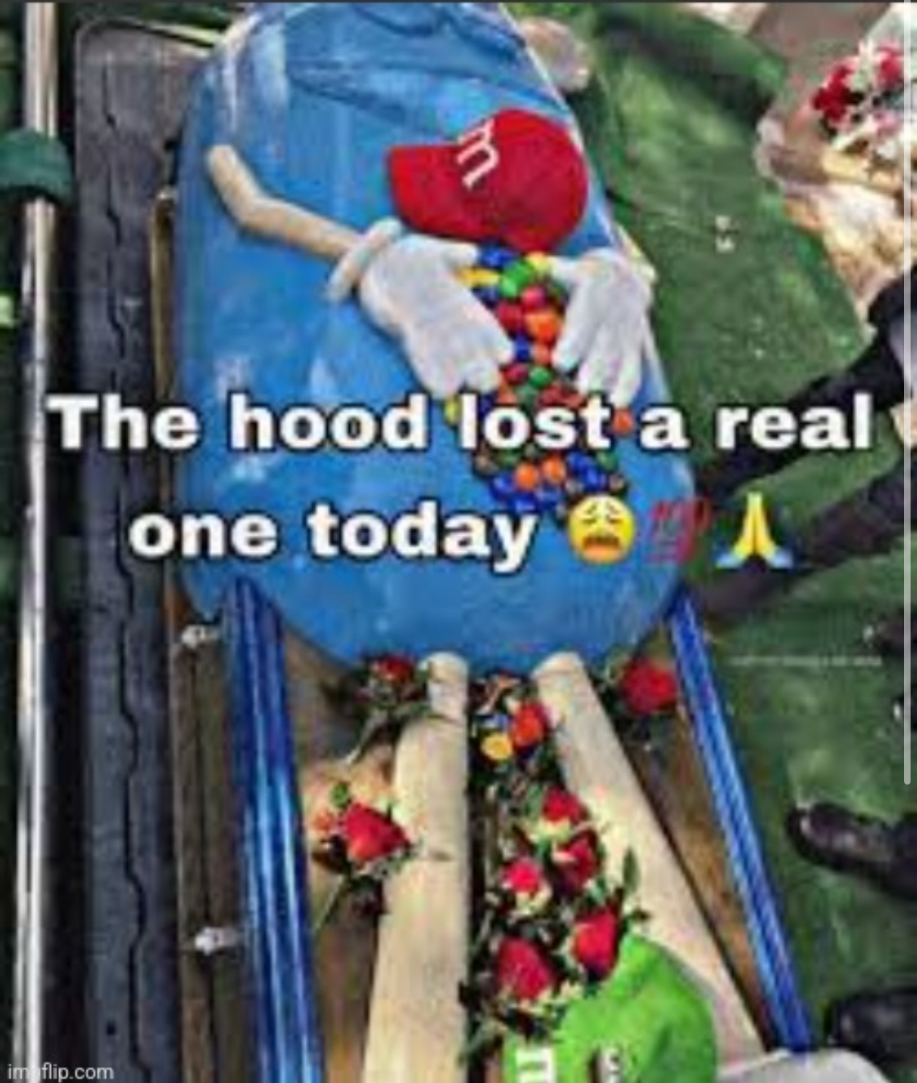 The hood lost a real one today Blank Meme Template