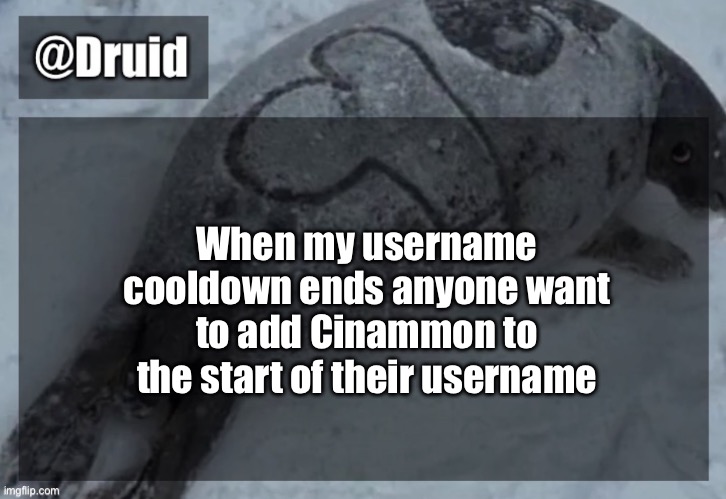 Cinnamon pluh | When my username cooldown ends anyone want to add Cinammon to the start of their username | image tagged in y | made w/ Imgflip meme maker