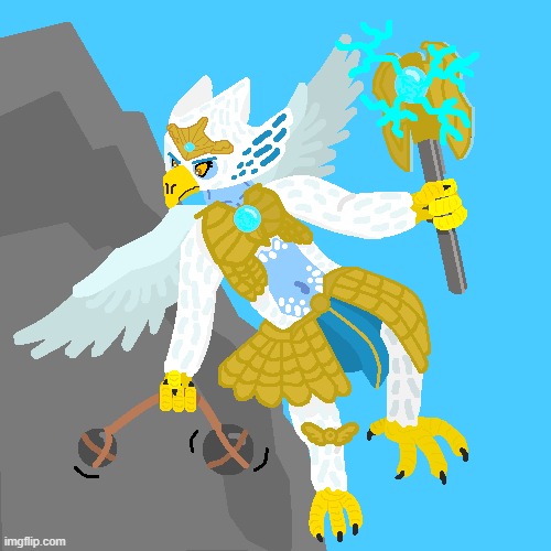 LEGO Chima Eris fanart I made instead of writing Chapter 5 (IDK&IDC if this is unrelated or not) | made w/ Imgflip meme maker