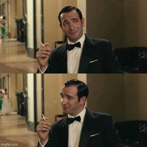 OSS117 Paradoxalement si | image tagged in oss117 paradoxalement si | made w/ Imgflip meme maker