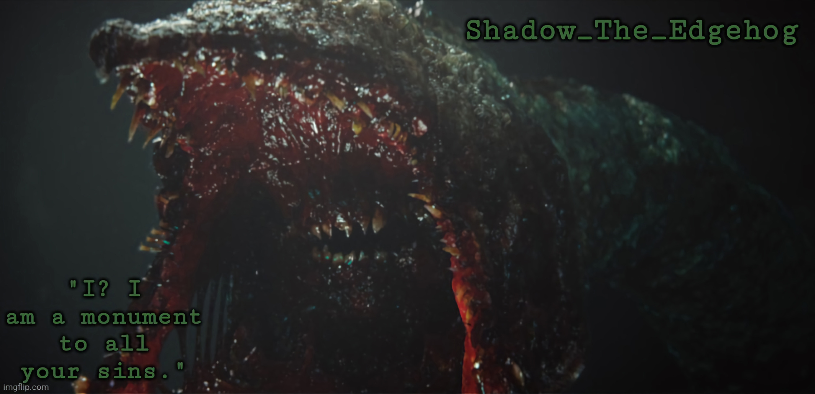 High Quality Shadow's Gravemind Template Blank Meme Template