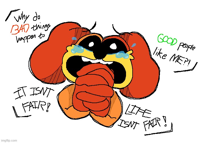 I'm Dogday I'm so sad | made w/ Imgflip meme maker