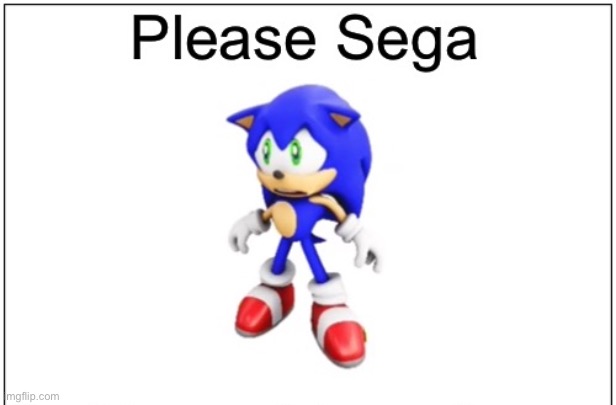 Please Sega | image tagged in please sega | made w/ Imgflip meme maker