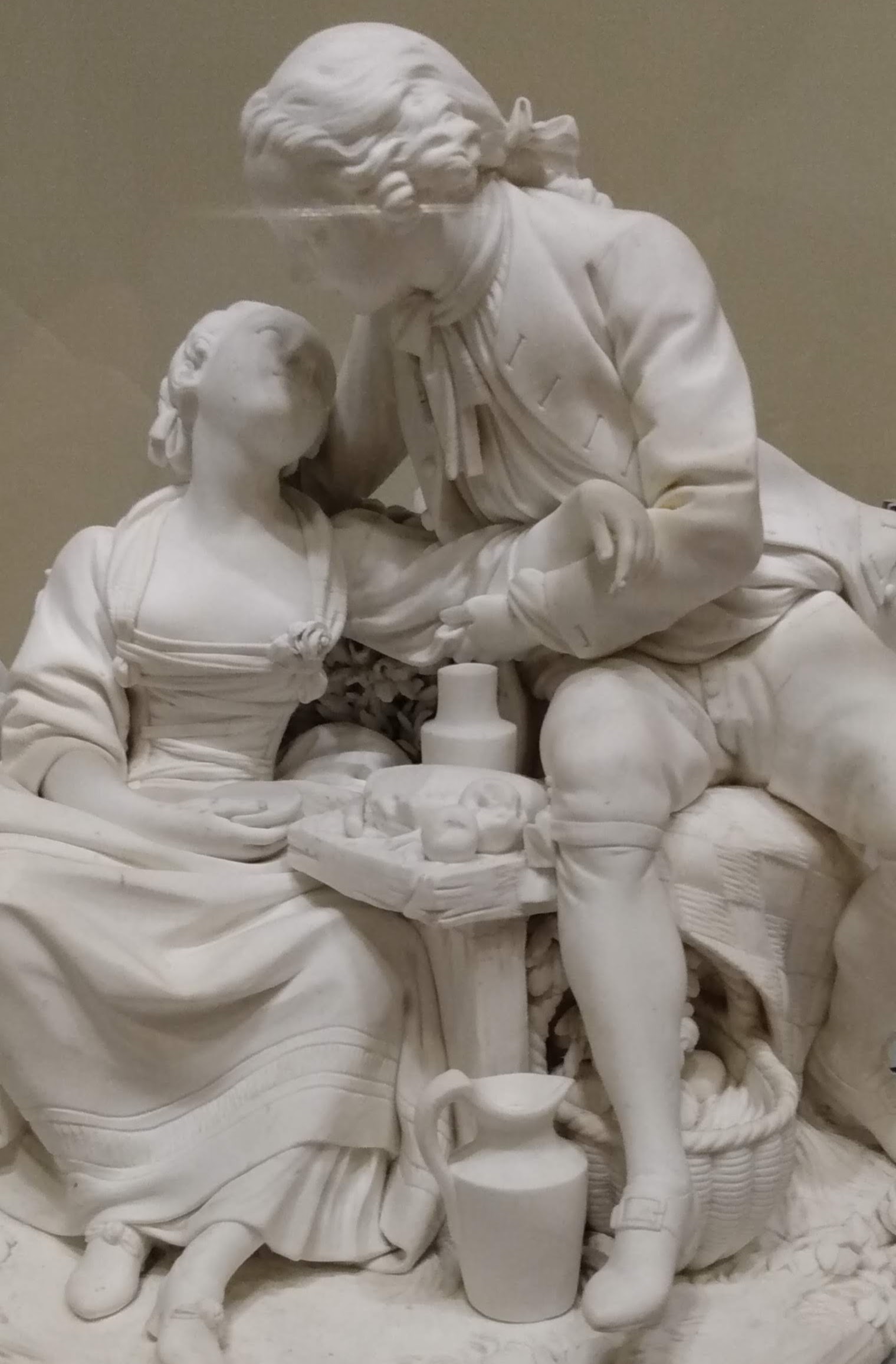 High Quality 18th century couple Blank Meme Template