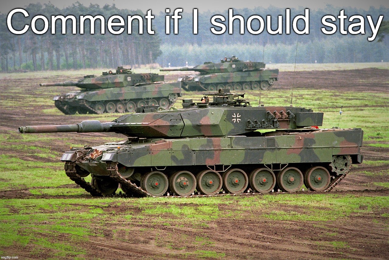 Comment if I should stay | made w/ Imgflip meme maker