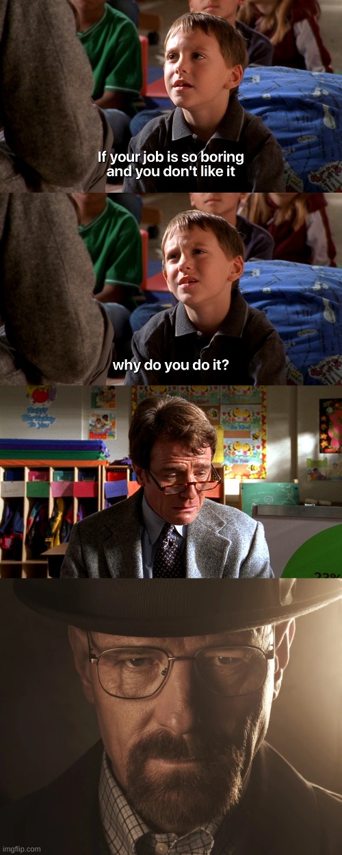 If Breaking Bad were a direct sequel to Malcolm in the Middle | image tagged in walter white | made w/ Imgflip meme maker