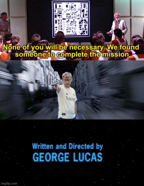 Turkish Guy for the Win | image tagged in star wars | made w/ Imgflip meme maker