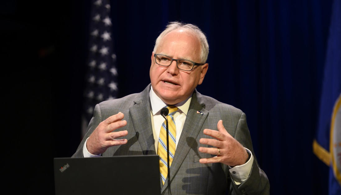 Tim Walz Blank Meme Template