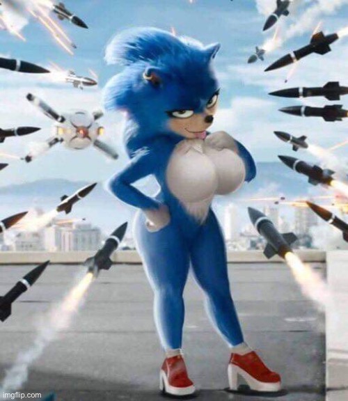 sonic girl | image tagged in sonic girl | made w/ Imgflip meme maker