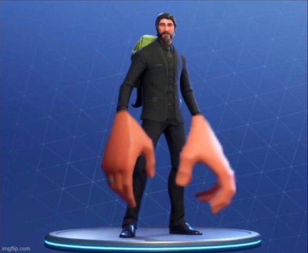 big hand john wick | image tagged in big hand john wick | made w/ Imgflip meme maker