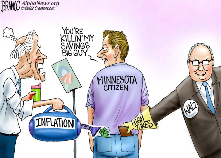 Tim Walz by Branco inflation Blank Meme Template